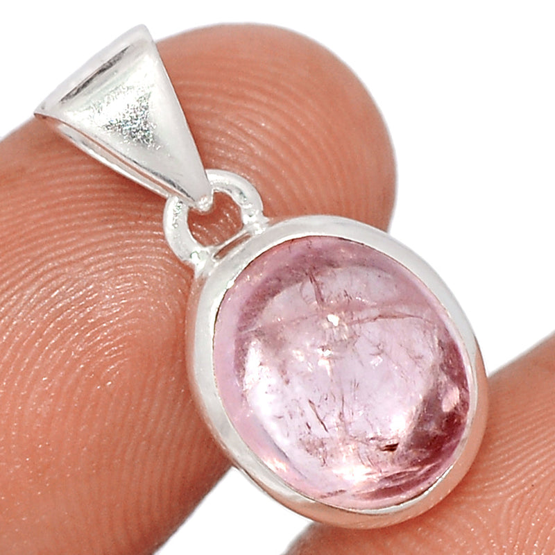 0.8" Morganite Cabochon Pendants - MGCP173