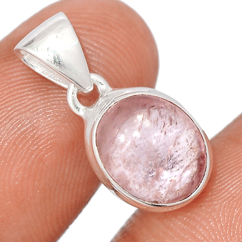 0.8" Morganite Cabochon Pendants - MGCP177