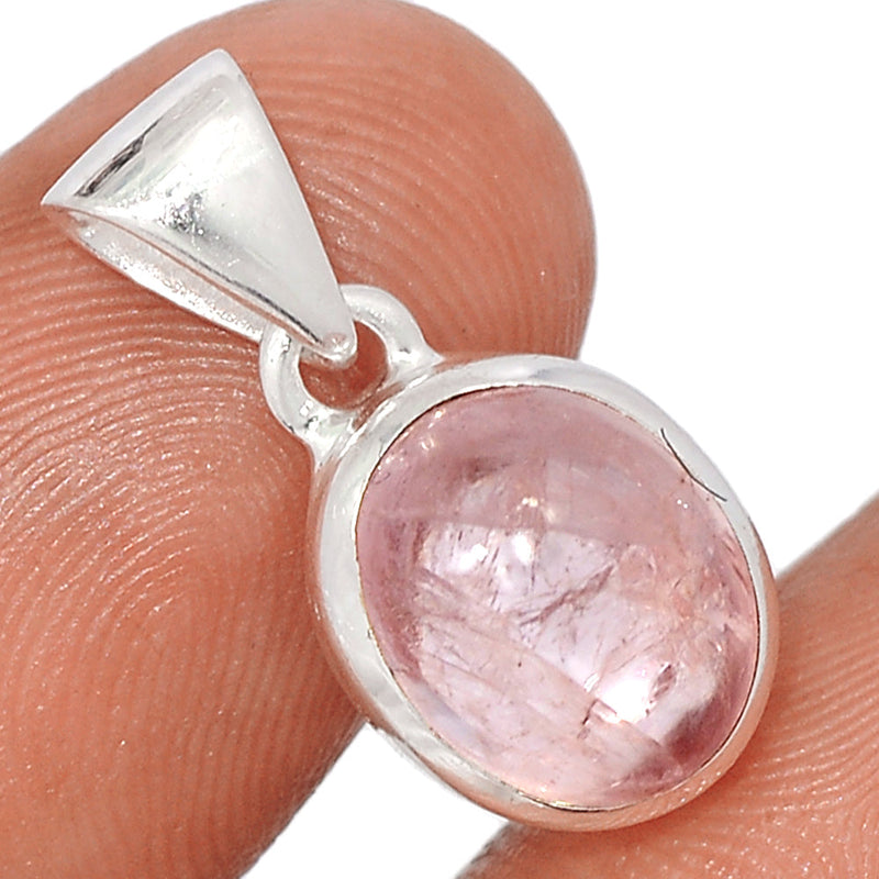 0.8" Morganite Cabochon Pendants - MGCP182