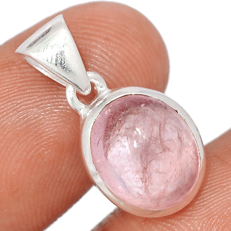 0.8" Morganite Cabochon Pendants - MGCP183