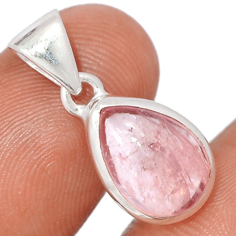 1" Morganite Cabochon Pendants - MGCP184