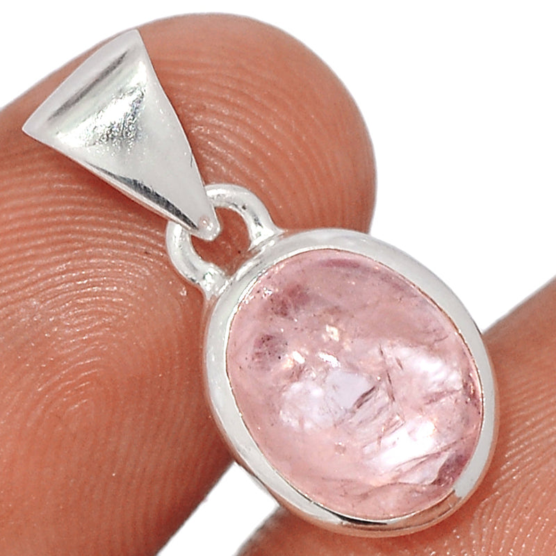 0.8" Morganite Cabochon Pendants - MGCP188