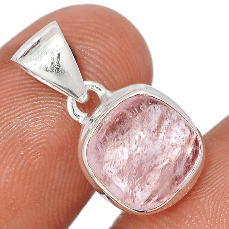 0.8" Morganite Cabochon Pendants - MGCP189