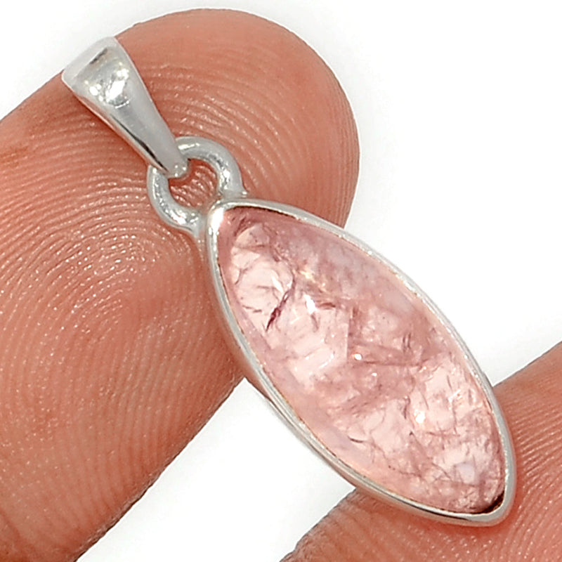 1.1" Morganite Cabochon Pendants - MGCP192