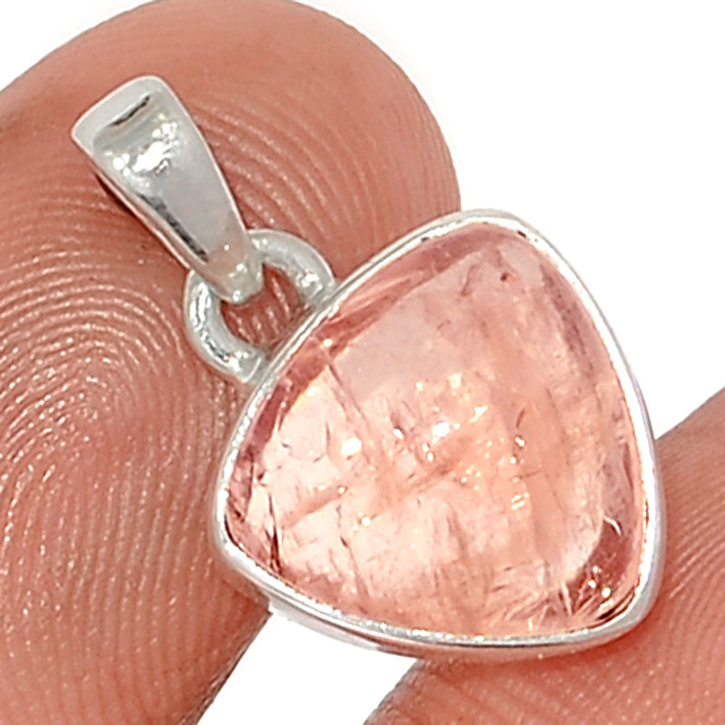 0.8" Morganite Cabochon Pendants - MGCP200