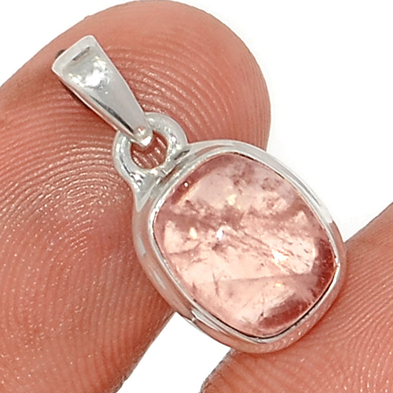 0.8" Morganite Cabochon Pendants - MGCP201