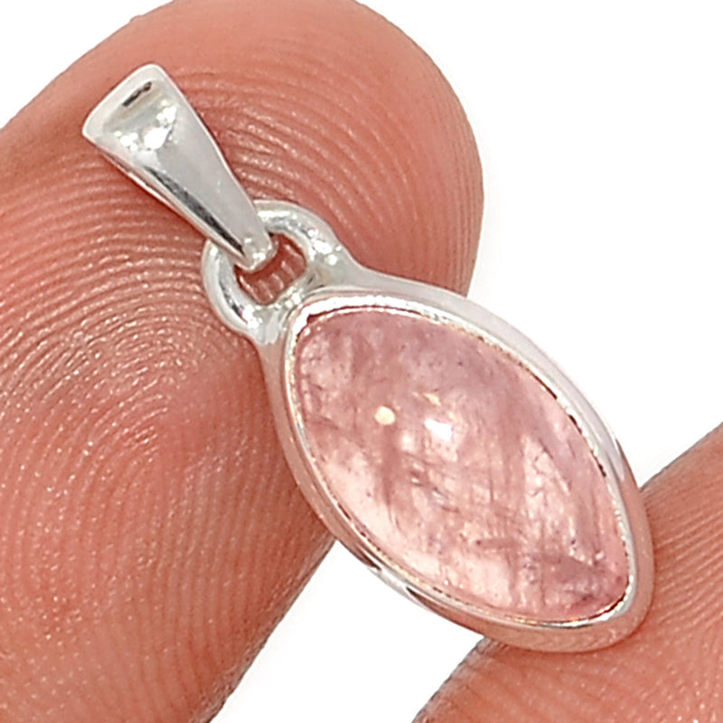 1" Morganite Cabochon Pendants - MGCP205