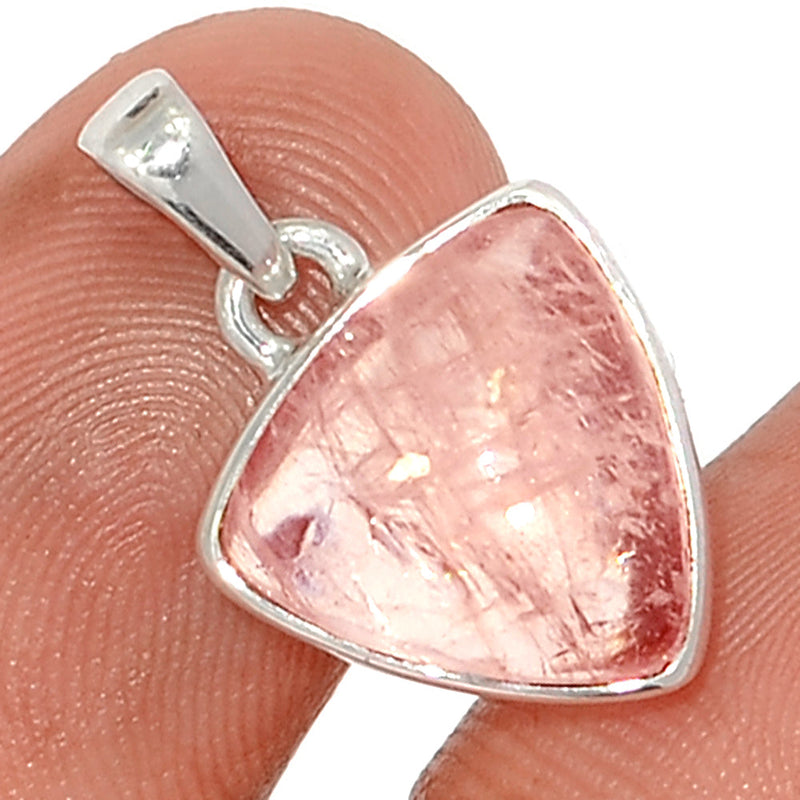 0.8" Morganite Cabochon Pendants - MGCP208