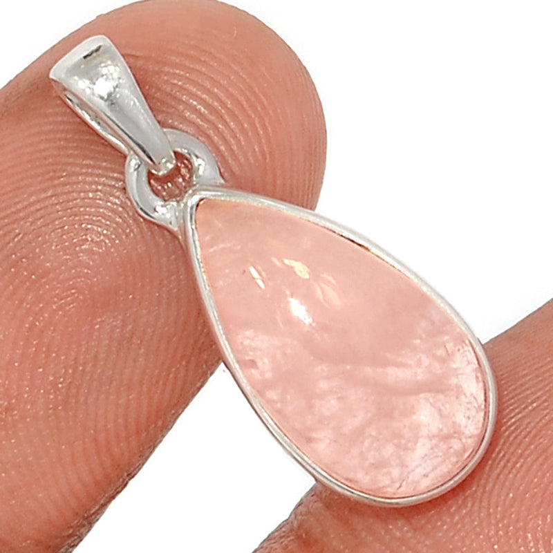 1" Morganite Cabochon Pendants - MGCP210