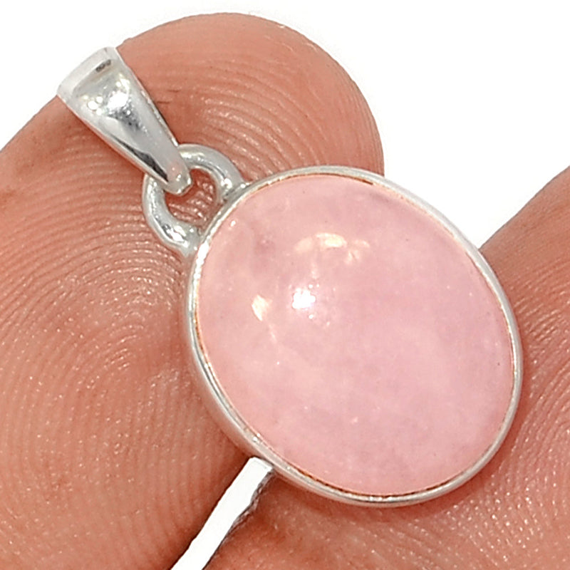 1" Morganite Cabochon Pendants - MGCP218