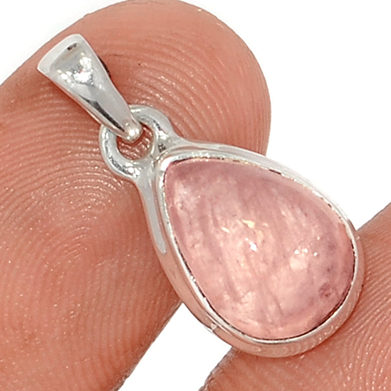 1" Morganite Cabochon Pendants - MGCP219