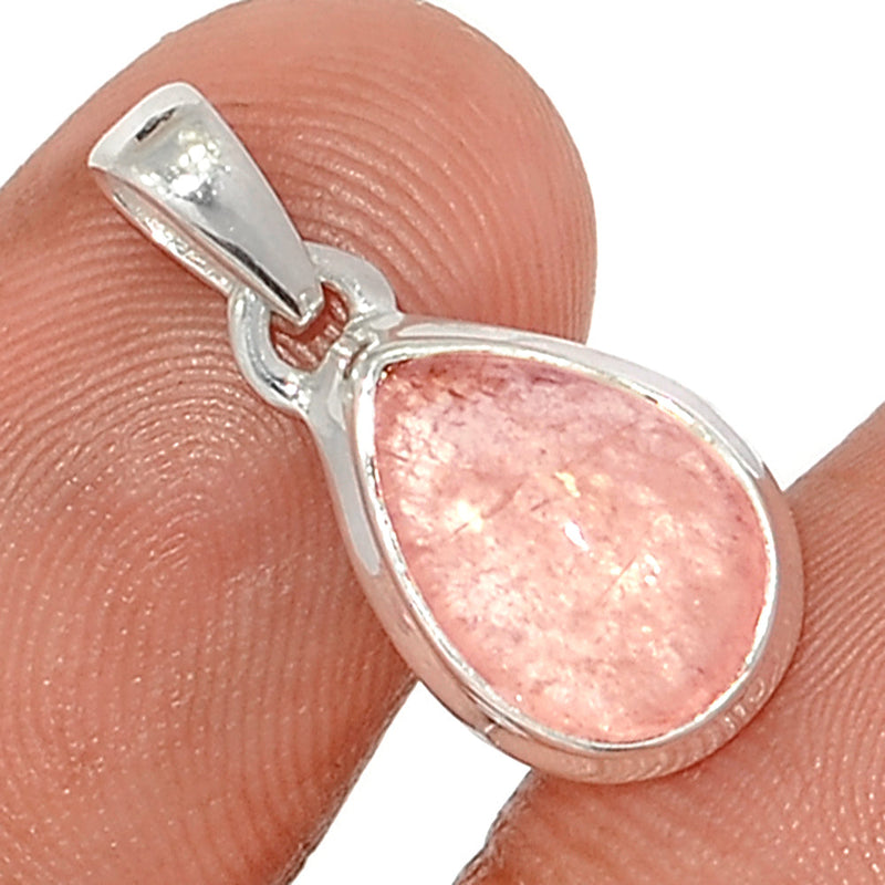 0.8" Morganite Cabochon Pendants - MGCP221