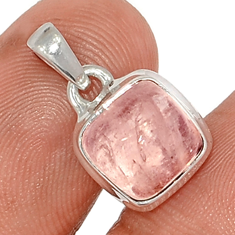 0.7" Morganite Cabochon Pendants - MGCP222