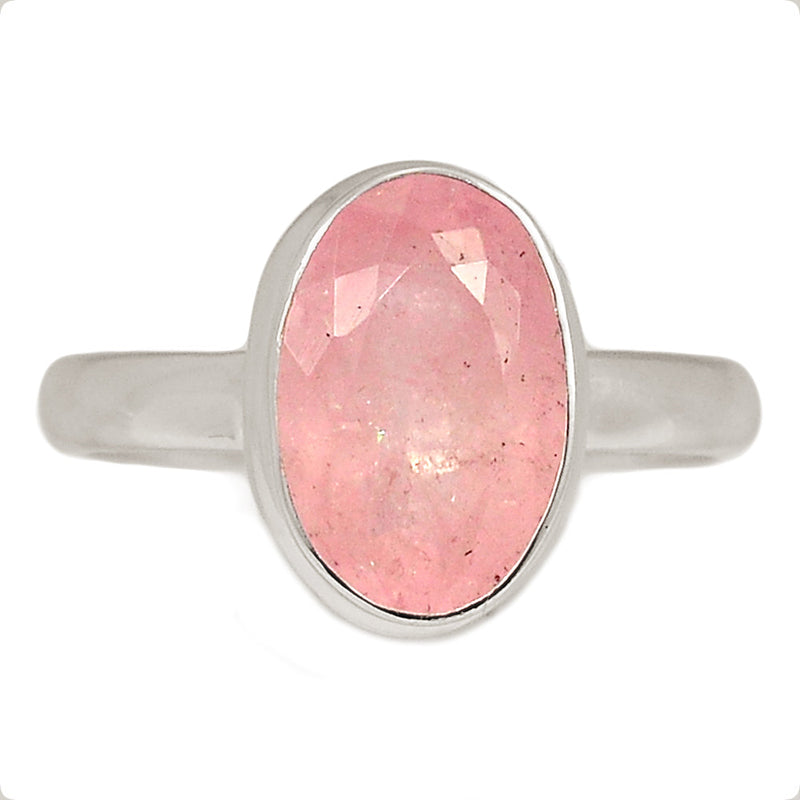 Morganite Faceted Ring - MGFR624