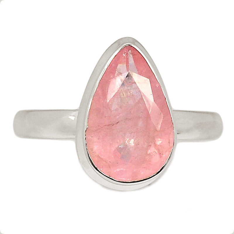 Morganite Faceted Ring - MGFR625