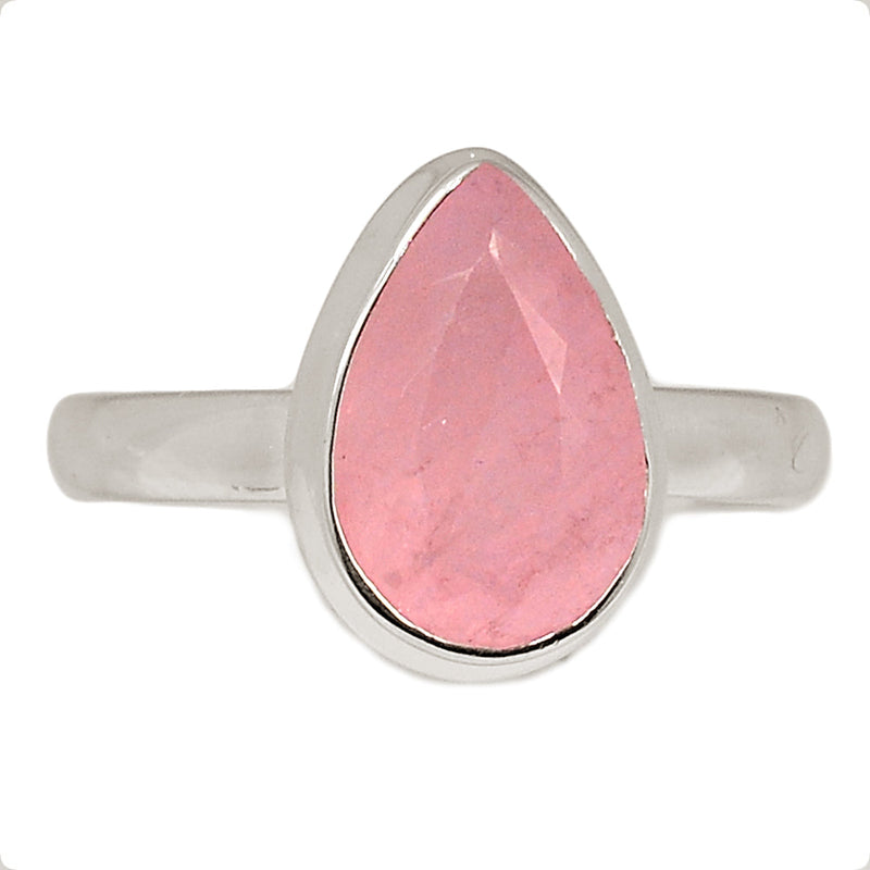 Morganite Faceted Ring - MGFR627