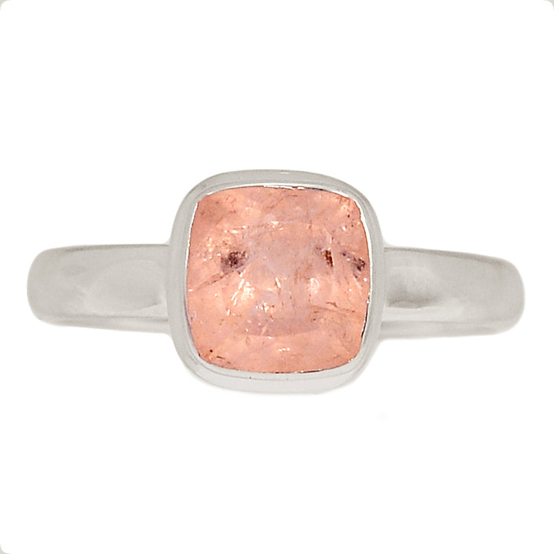 Morganite Faceted Ring - MGFR633