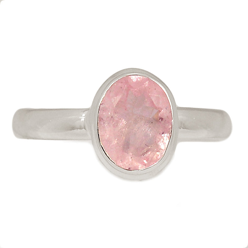 Morganite Faceted Ring - MGFR635