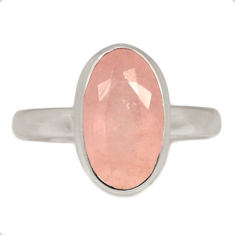 Morganite Faceted Ring - MGFR640