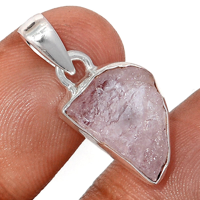 1" Morganite Rough Pendants - MGNP767