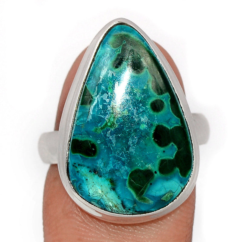 Malachite In Chrysocolla Ring - MICR1439