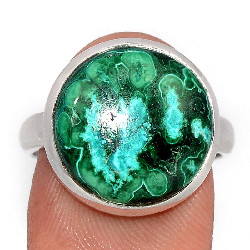 Malachite In Chrysocolla Ring - MICR1465