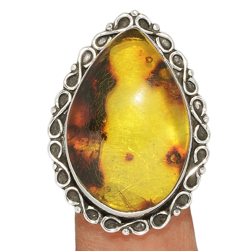 Jumbo - Baltic Amber Rings - MIXR178 - Weight 13.1 grm