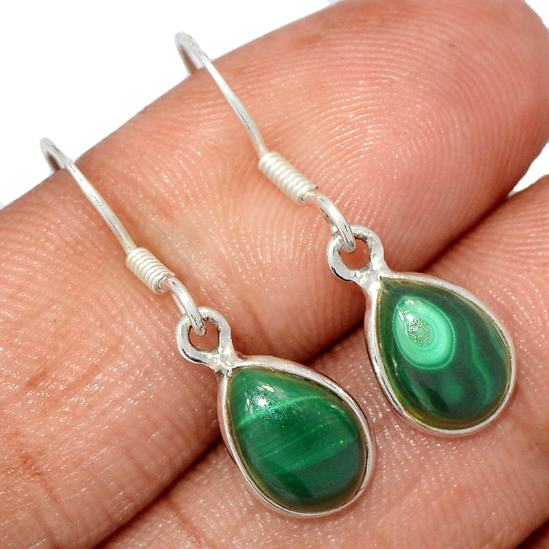 1.1" Malachite Earrings - MLAE1800