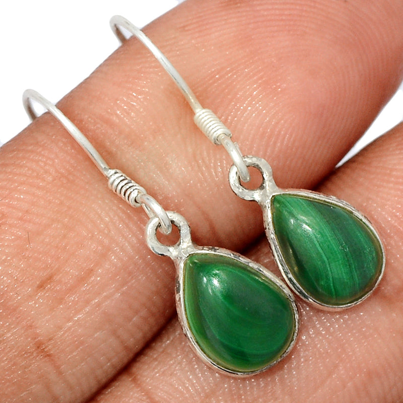 1.1" Malachite Earrings - MLAE1810