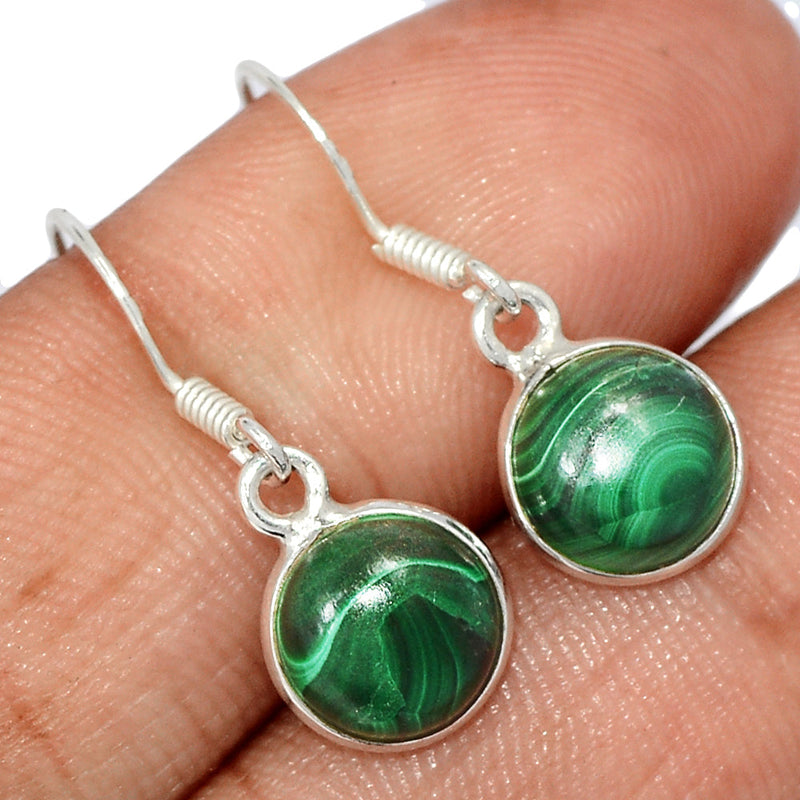 1" Malachite Earrings - MLAE1814