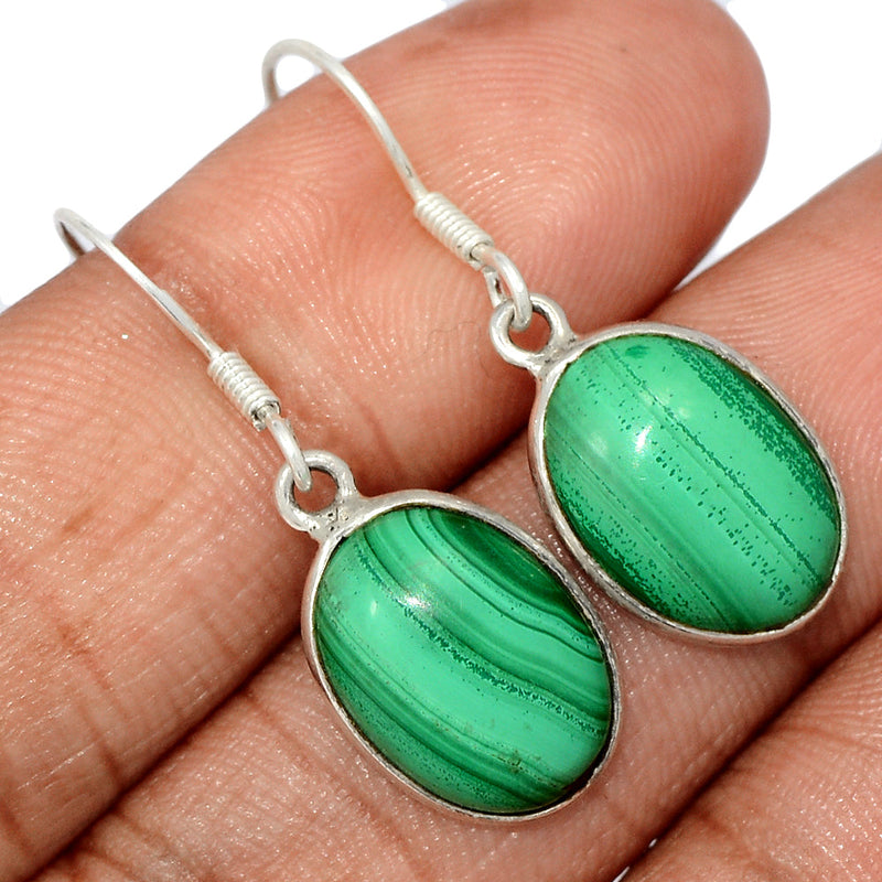 1.3" Malachite Earrings - MLAE1823