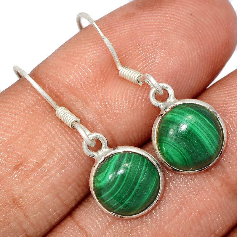 1.1" Malachite Earrings - MLAE1825