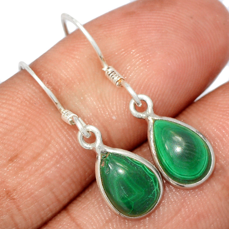 1.1" Malachite Earrings - MLAE1837