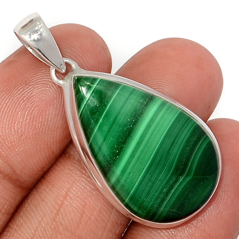 1.5" Malachite Pendants - MLAP3330