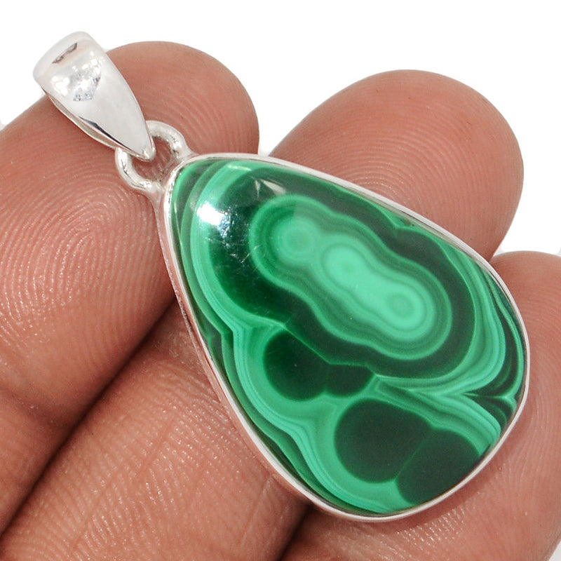 1.6" Malachite Pendants - MLAP3339