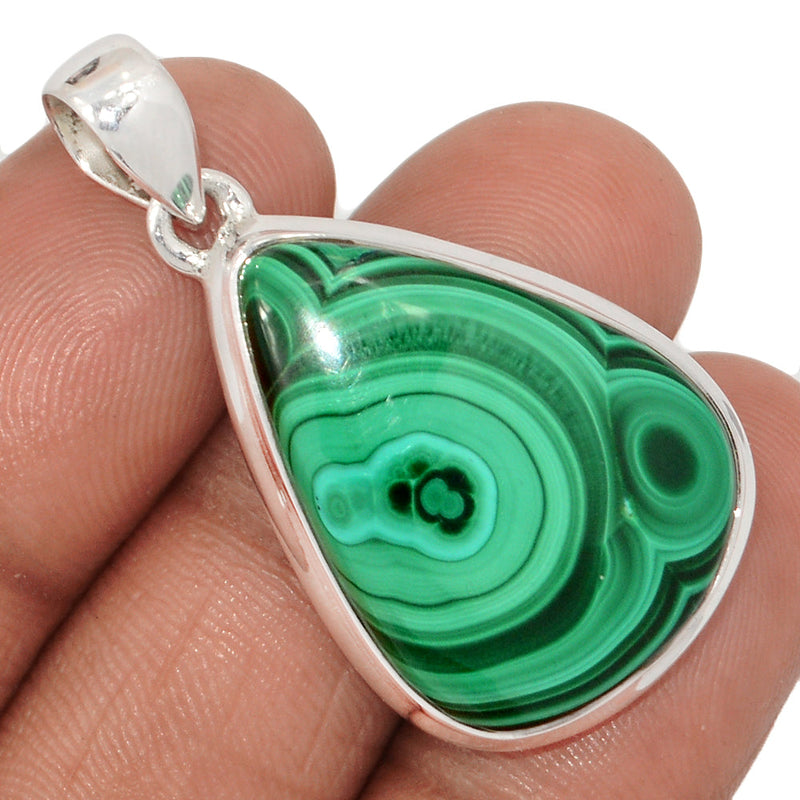 1.6" Malachite Pendants - MLAP3341