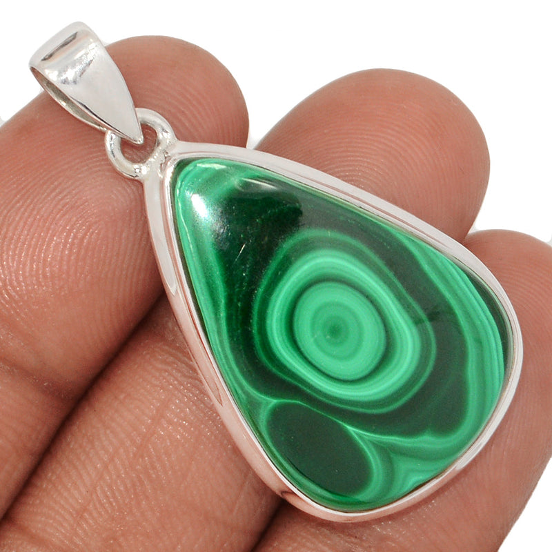 1.7" Malachite Pendants - MLAP3343