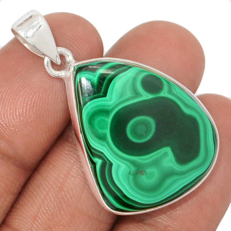 1.6" Malachite Pendants - MLAP3344