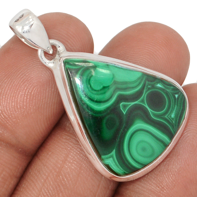 1.5" Malachite Pendants - MLAP3345