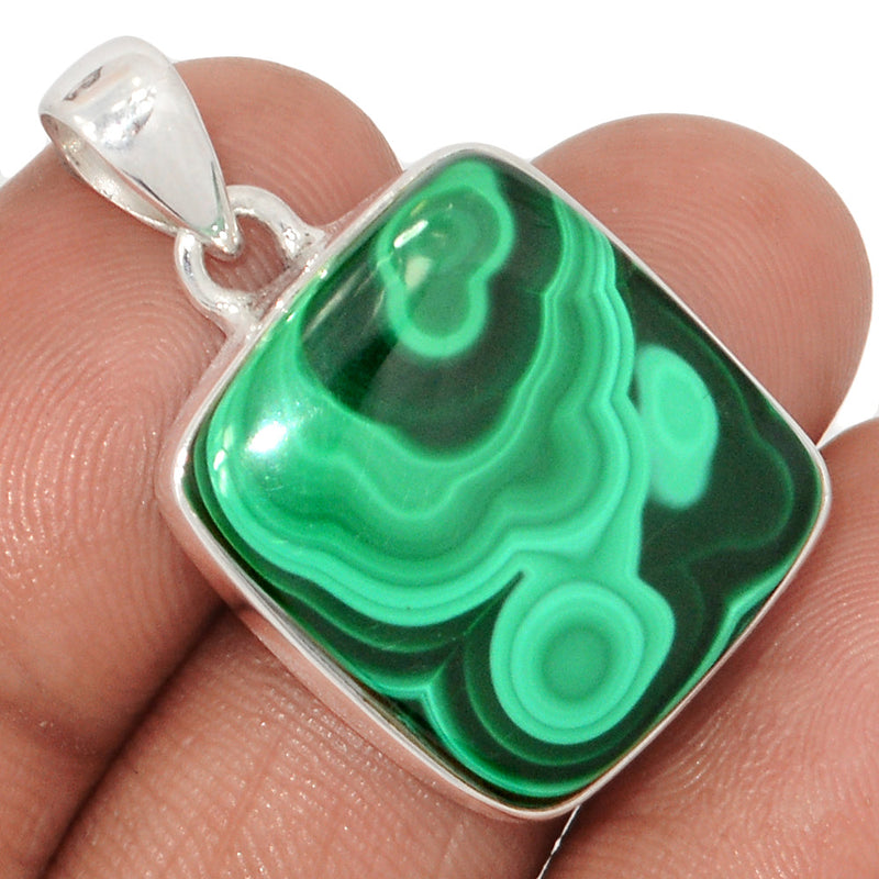 1.2" Malachite Pendants - MLAP3349