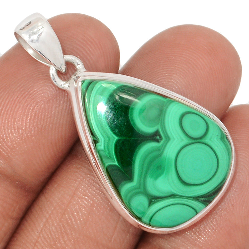 1.5" Malachite Pendants - MLAP3351