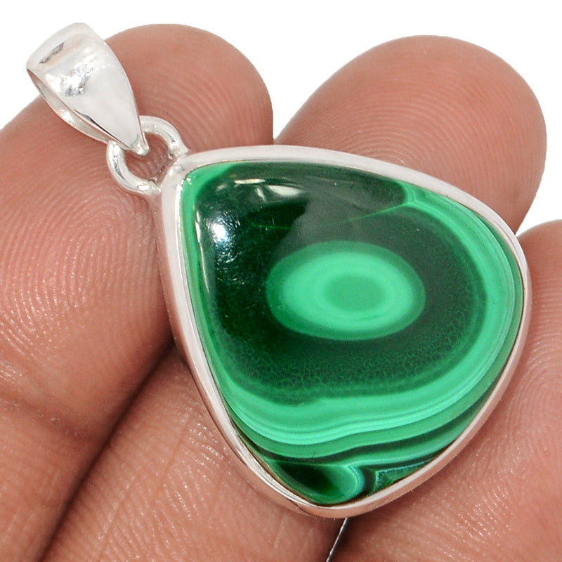 1.5" Malachite Pendants - MLAP3359