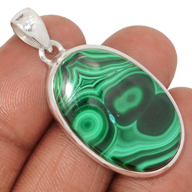 1.6" Malachite Pendants - MLAP3361