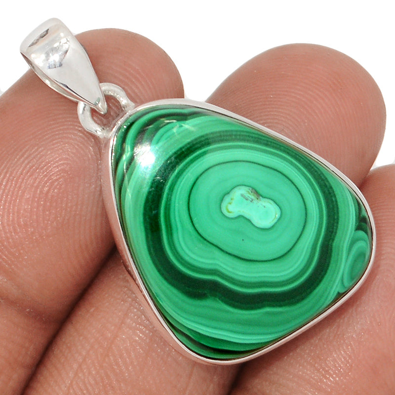 1.5" Malachite Pendants - MLAP3362