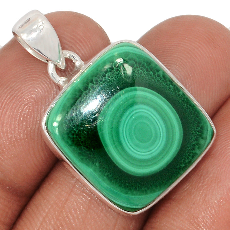 1.2" Malachite Pendants - MLAP3369