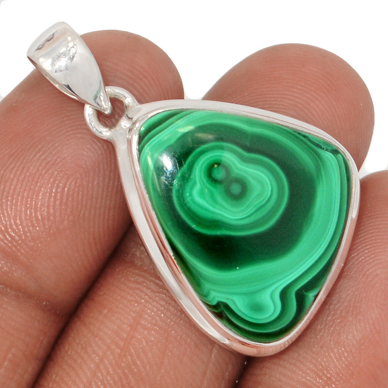 1.5" Malachite Pendants - MLAP3372