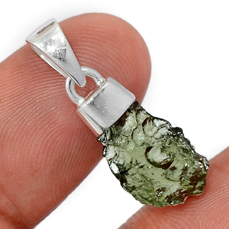 1.1" Moldavite Pendants - MLDP609