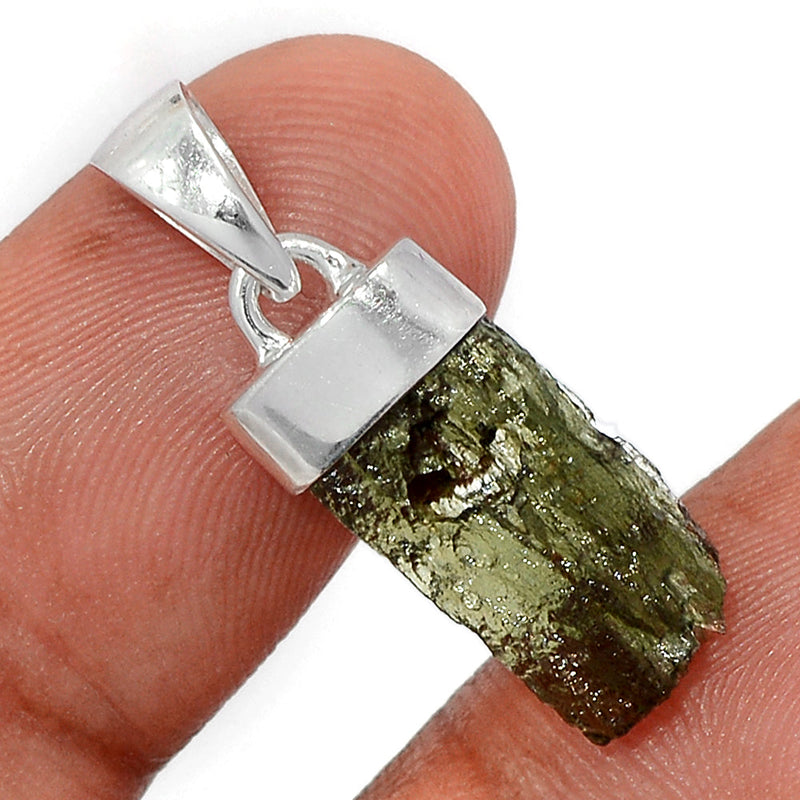 1.1" Moldavite Pendants - MLDP613