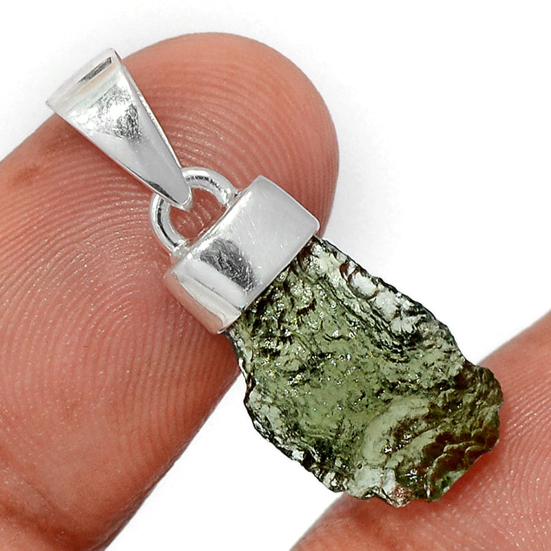 1.1" Moldavite Pendants - MLDP622