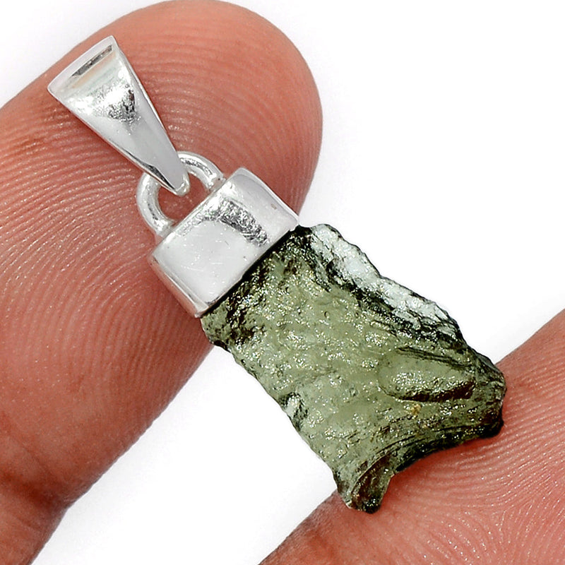 1.1" Moldavite Pendants - MLDP623